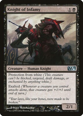Knight of Infamy Magic 2013 English Non-foil