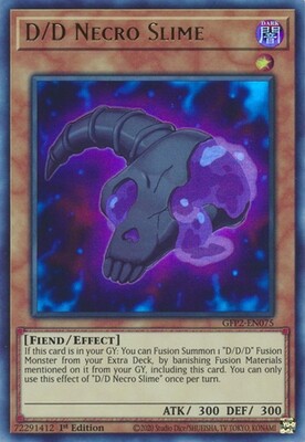 D/D Necro Slime - GFP2-EN075 - Ultra Rare 1st Edition
Ghosts From The Past: The 2nd Haunting 1st Edition Singles