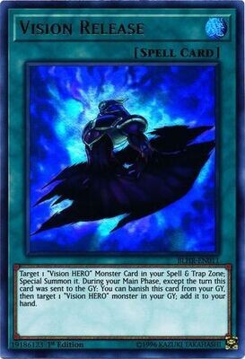 Vision Release - BLHR-EN011 - Ultra Rare 1st Edition Battles of Legend: Hero&#39;s Revenge Singles