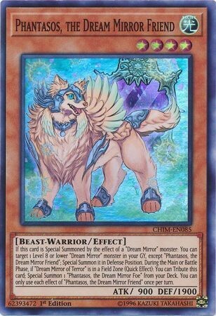 Phantasos, the Dream Mirror Friend - CHIM-EN085 - Super Rare 1st Edition Chaos Impact 1st Edition Singles
