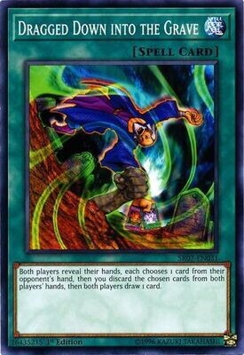Dragged Down into the Grave - SR07-EN031 - Common 1st Edition Structure Deck: Zombie Horde Singles