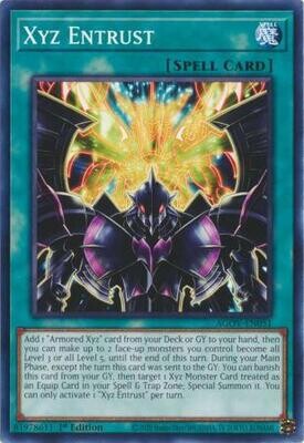 Xyz Entrust - AGOV-EN051 - Common 1st Edition Age of Overlord 1st Edition Singles (español)