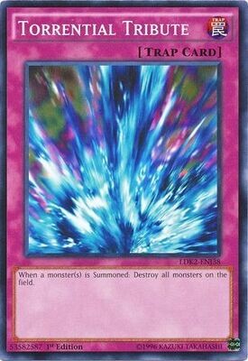 Torrential Tribute - LDK2-ENJ38 - Common 1st Edition
Legendary Decks II - Joey