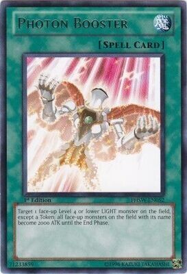 Photon Booster - PHSW-EN052 - Rare 1st Edition Photon Shockwave 1st Edition Singles (español)