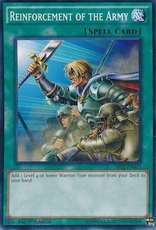 Reinforcement of the Army - SR02-EN031 - Common 1st Edition
Structure Deck: Rise of the True Dragons 1st Edition Singles