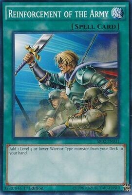 Reinforcement of the Army - SR02-EN031 - Common 1st Edition
Structure Deck: Rise of the True Dragons 1st Edition Singles