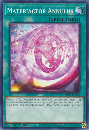 Materiactor Annulus - DIFO-EN066 - Common 1st Edition Dimension Force 1st Edition Singles (español)