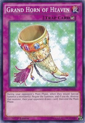 Grand Horn of Heaven - MP16-EN160 - Common 1st Edition Yu-Gi-Oh! 2016 Mega-Tins 1st Edition Singles