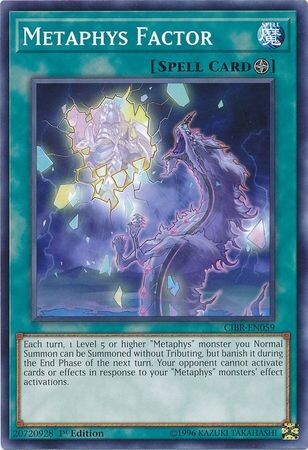 Metaphys Factor - CIBR-EN059 - Common 1st Edition Circuit Break 1st Edition Singles (espanol)