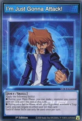 I&#39;m Just Gonna Attack! - SBCB-ENS12 - Common 1st Edition Speed Duel Battle City Box 1st Edition Singles