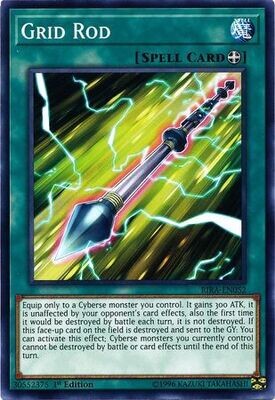 Grid Rod - RIRA-EN052 - Common 1st Edition Rising Rampage [RIRA] 1st Edition Singles (español)