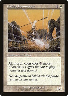 Exiled Doomsayer
Scourge
English
Non-foil