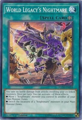 World Legacy&#39;s Nightmare - FLOD-EN059 - Common 1st Edition Flames of Destruction 1st Edition Singles(español)