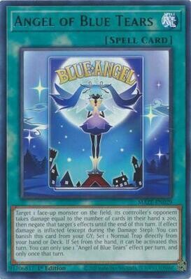 Angel of Blue Tears - MAZE-EN029 - Rare 1st Edition Maze of Memories 1st Edition Singles