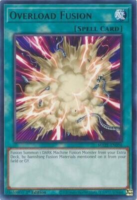 Overload Fusion - MAZE-EN056 - Rare 1st Edition Maze of Memories 1st Edition Singles