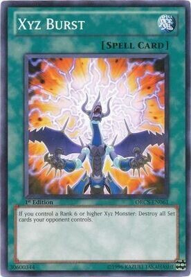 Xyz Burst - ORCS-EN061 - Common 1st Edition
Order of Chaos 1st Edition Singles (español)