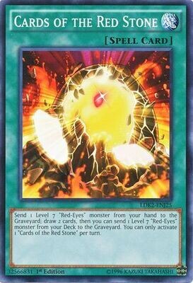 SJ Cards of the Red Stone - LDK2-ENJ25 - Common 1st Edition Legendary Decks II - Joey