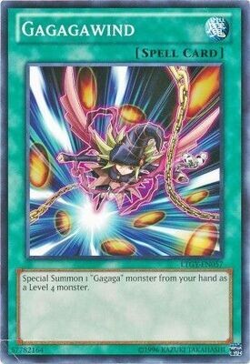 Gagagawind - LTGY-EN057 - Common Unlimited Lord of the Tachyon Galaxy Unlimited Singles