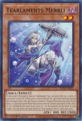 Tearlaments Merrli - POTE-EN012 - Common 1st Edition Power of the Elements 1st Edition Singles