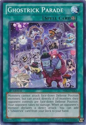 Ghostrick Parade - PRIO-EN063 - Common 1st Edition Primal Origin 1st Edition Singles (espanol)