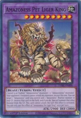 Amazoness Pet Liger King - DABL-EN098 - Common 1st Edition Darkwing Blast 1st Edition Singles