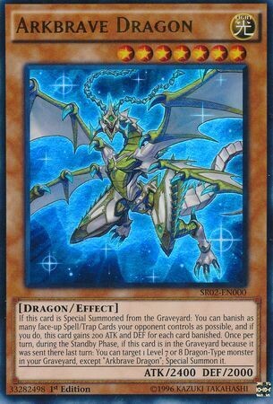 Arkbrave Dragon - SR02-EN000 - Ultra Rare 1st Edition Structure Deck: Rise of the True Dragons 1st Edition Singles