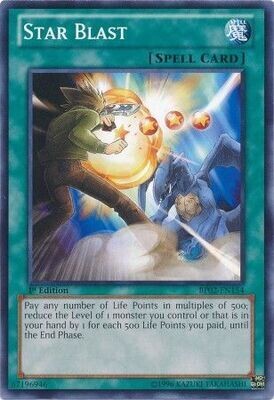 Star Blast - BP02-EN154 - Common 1st Edition Battle Pack 2: War of the Giants 1st Edition Singles
