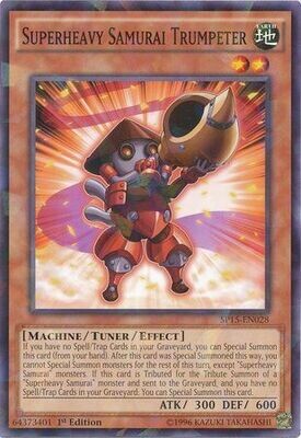 TS Superheavy Samurai Trumpeter - SP15-EN028 - Shatterfoil Rare 1st Edition
Star Pack ARC-V Singles