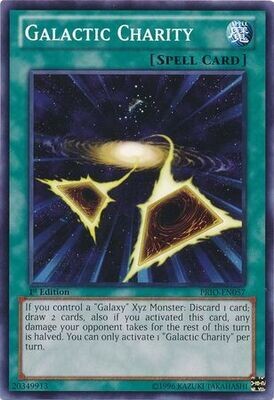 Galactic Charity - PRIO-EN057 - Common 1st Edition Primal Origin 1st Edition Singles (espanol)
