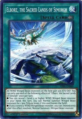 Elborz, the Sacred Lands of Simorgh - RIRA-EN060 - Common 1st Edition Rising Rampage [RIRA] 1st Edition Singles