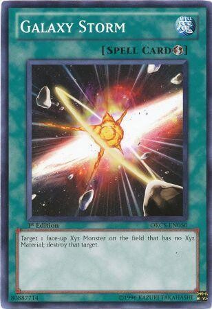 Galaxy Storm - ORCS-EN050 - Common 1st Edition Order of Chaos 1st Edition Singles