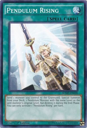 Pendulum Rising - SDMP-EN028 - Common 1st Edition Structure Deck: Master of Pendulum Singles