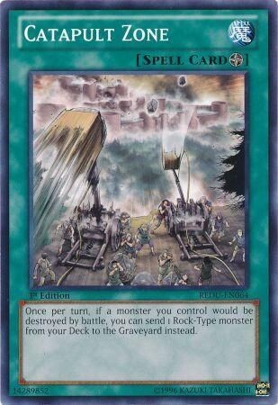 Catapult Zone - REDU-EN064 - Common 1st Edition
Return of the Duelist 1st Edition Singles