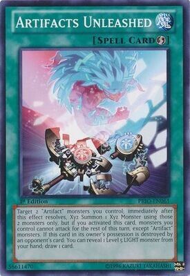 Artifacts Unleashed - PRIO-EN061 - Common 1st Edition Primal Origin 1st Edition Singles