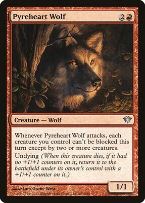 Pyreheart Wolf 101/158 - Dark Ascension