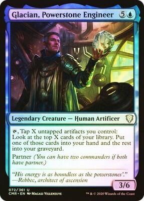 Glacian, Powerstone Engineer
Commander Legends
English
Foil