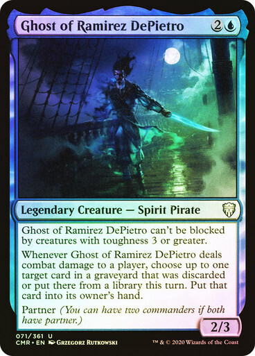 Ghost of Ramirez DePietro
Commander Legends
English
Foil