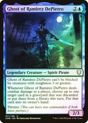 Ghost of Ramirez DePietro
Commander Legends
English
Foil