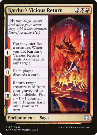 Kardur&#39;s Vicious Return
Kaldheim
English
Non-foil
