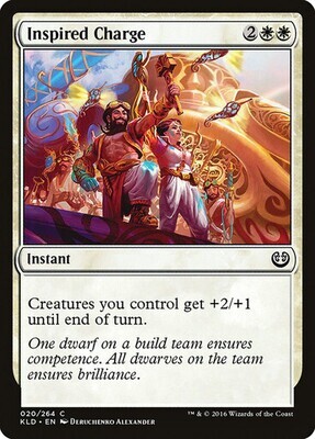 Inspired Charge
Kaladesh
English
Non-foil