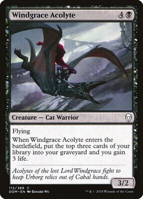 Windgrace Acolyte Dominaria English Non-foil