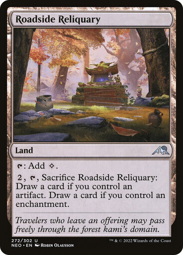 Roadside Reliquary
Kamigawa: Neon Dynasty
English
Non-foil