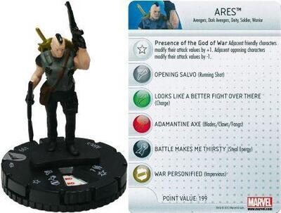 Ares #034 Marvel Chaos War Marvel Heroclix
Marvel: Chaos War Sin Tarjeta