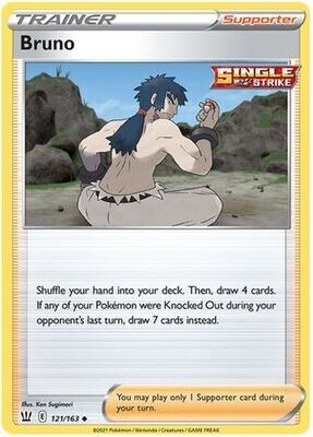 Bruno - 121/163 - Uncommon
Sword &amp; Shield: Battle Styles Singles