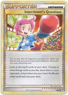 Interviewer&#39;s Questions - 79/95 - Uncommon
Call of Legends Singles
