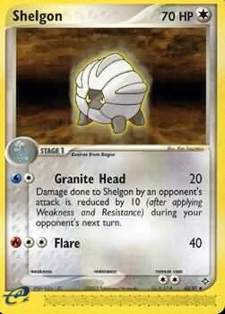 Shelgon - 42/97 - Uncommon
Ex Dragon Singles