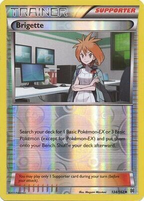 Brigette - 134/162 - Uncommon Reverse Holo
XY: Breakthrough Reverse Holo Singles