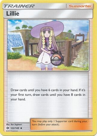 Lillie - 122/149 - Uncommon Sun &amp; Moon (Base Set) Singles