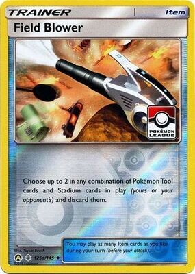 Field Blower - 125a/145 - League Promo
Pokemon Championship/League/Organized Play Promos