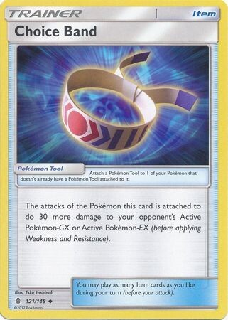 Choice Band - 121/145 - Uncommon Sun &amp; Moon: Guardians Rising Singles